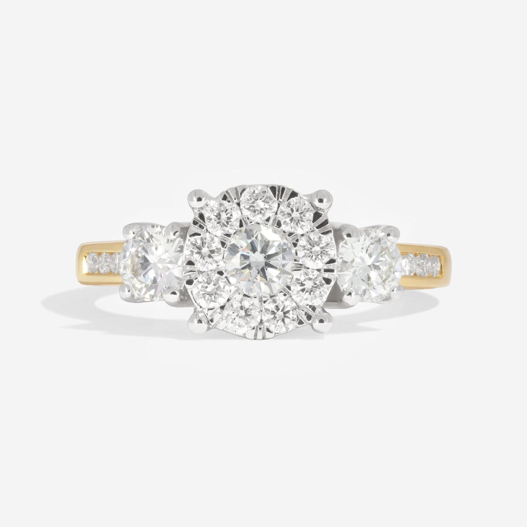 DOLLY 18ct Gold | Diamond Engagement Ring - Rings