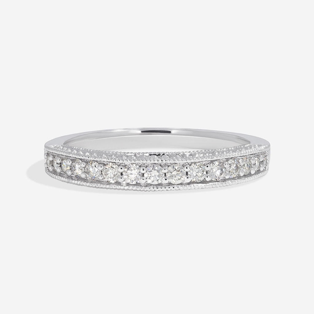 Dorado | Diamond Wedding Ring in white gold