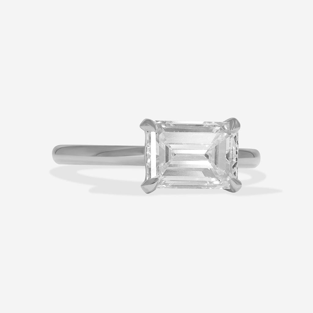 DOROTHY | Emerald Cut Solitaire Lab Grown Diamond
