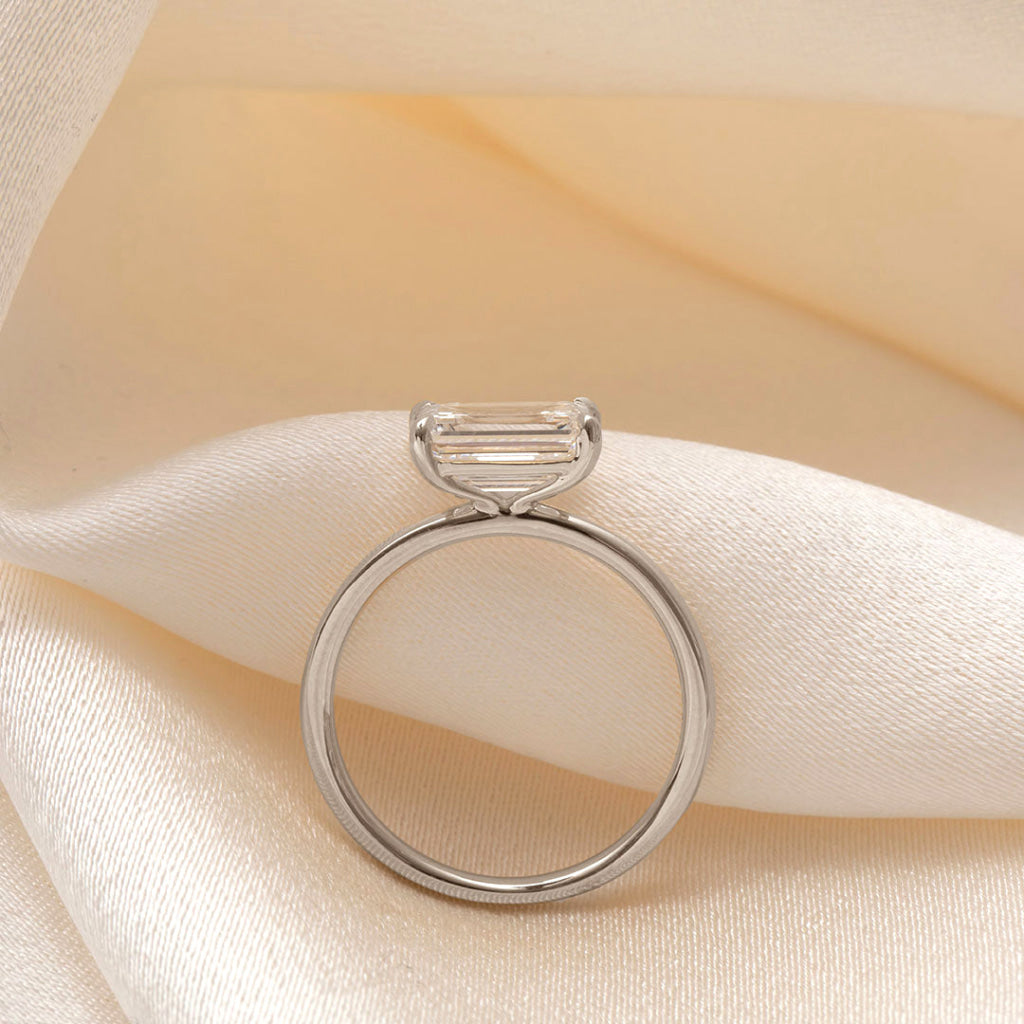 DOROTHY | Emerald Cut Solitaire Lab Grown Diamond