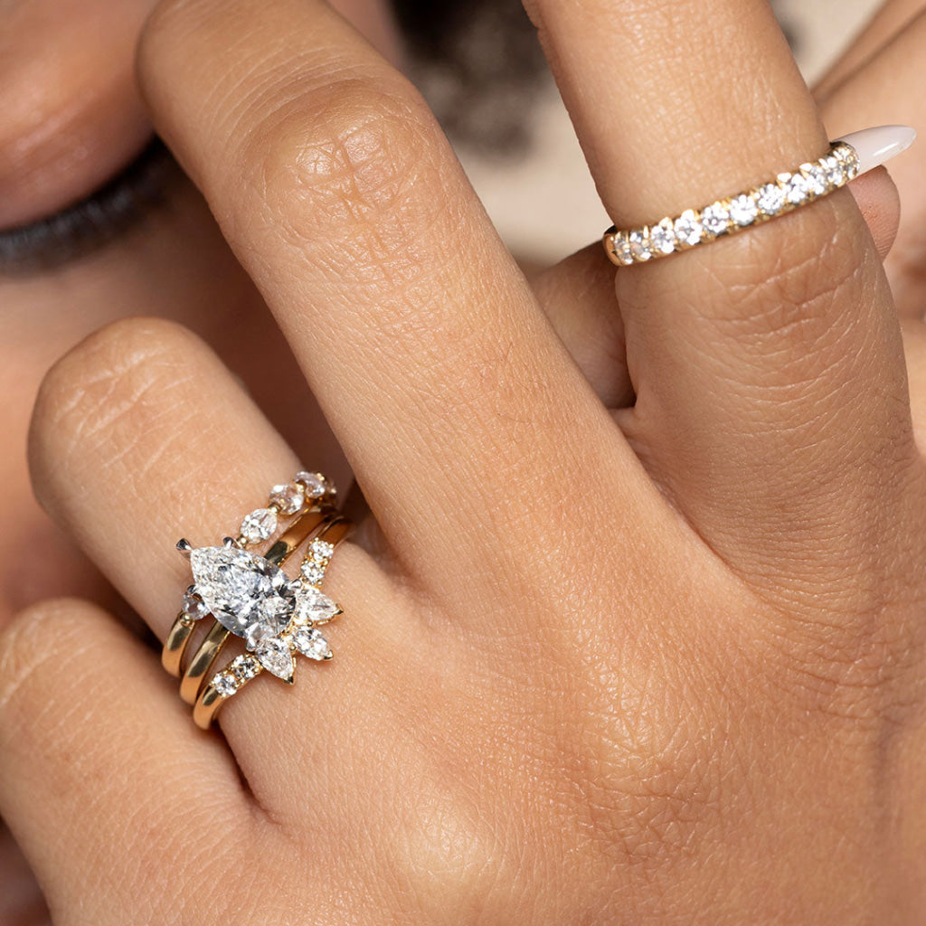 DREAM 1.50ct | Pear Solitaire Lab Grown Diamond Engagement Ring in 18ct Gold
