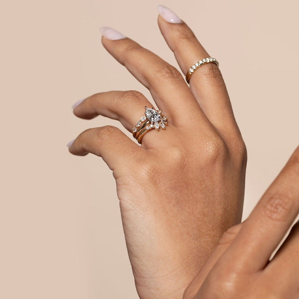Dream | Lab Grown Diamond Engagement Ring - Hand Photo