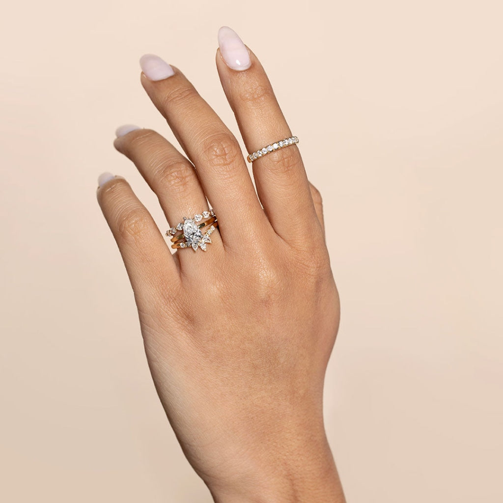 Dream | Lab Grown Diamond Engagement Ring - Hand Photo
