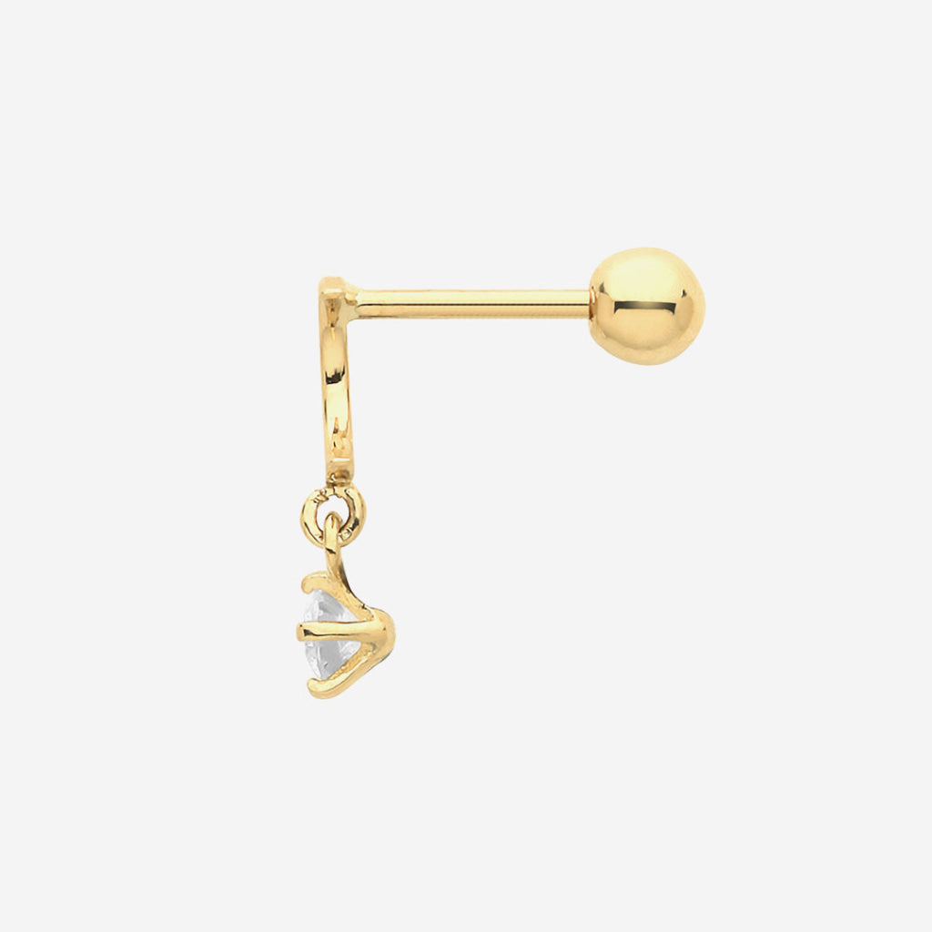 Drop of Magic Piercing | 9ct Gold - Earrings