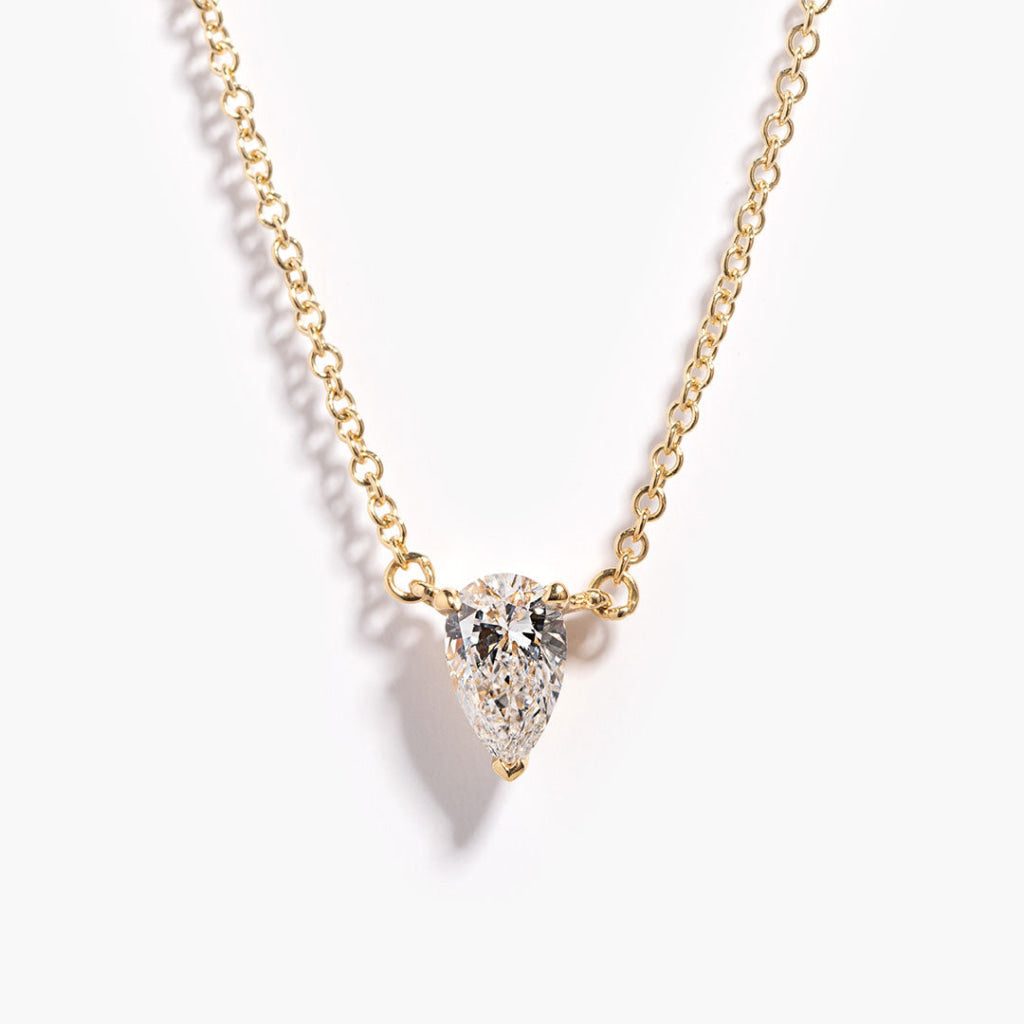 DUCHESS Pear | Lab Grown Diamond Necklace in 18ct Gold