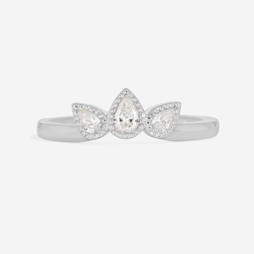 DUKE | Natural Diamond Wedding Ring in Platinum