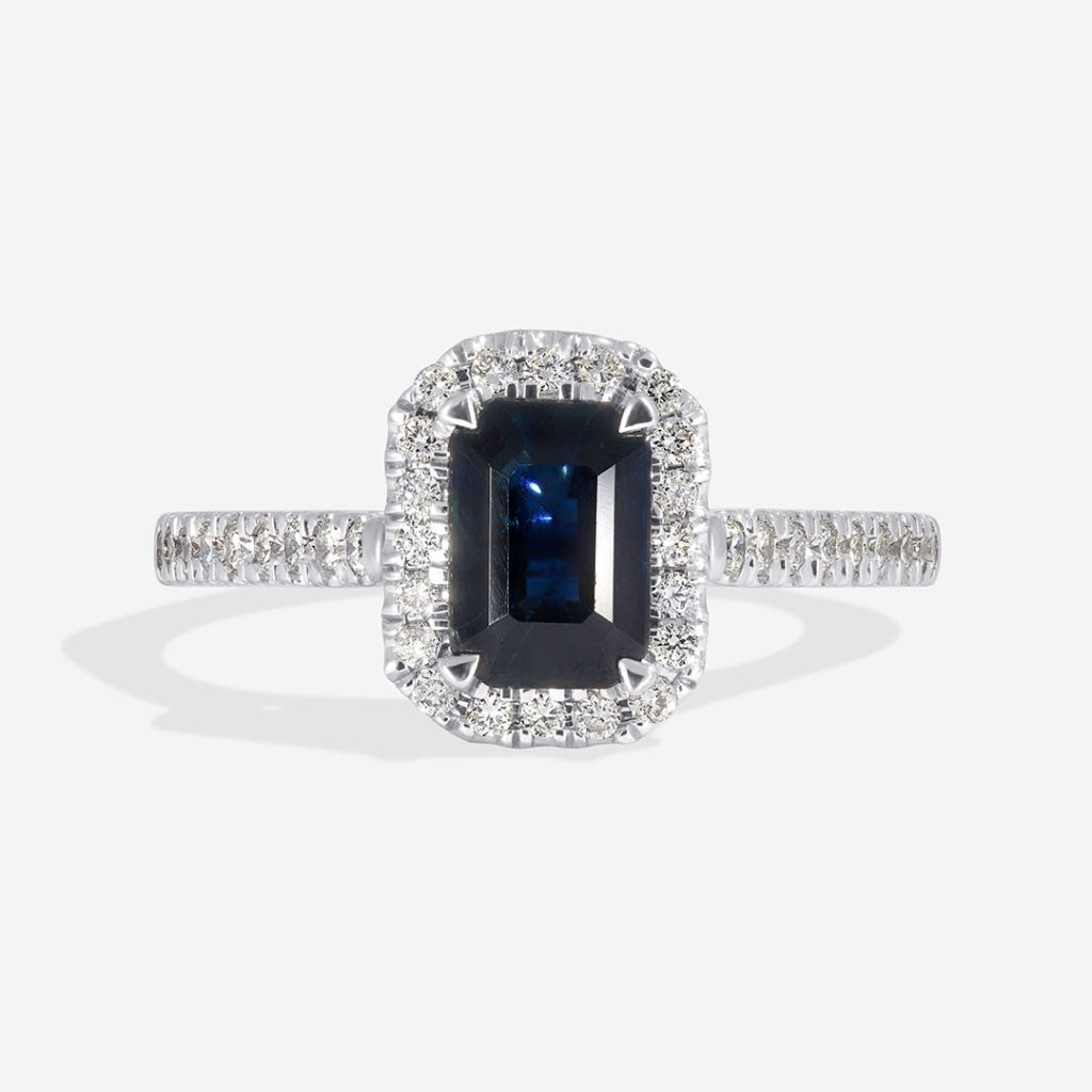 DUSK | Sapphire Diamond Ring - New