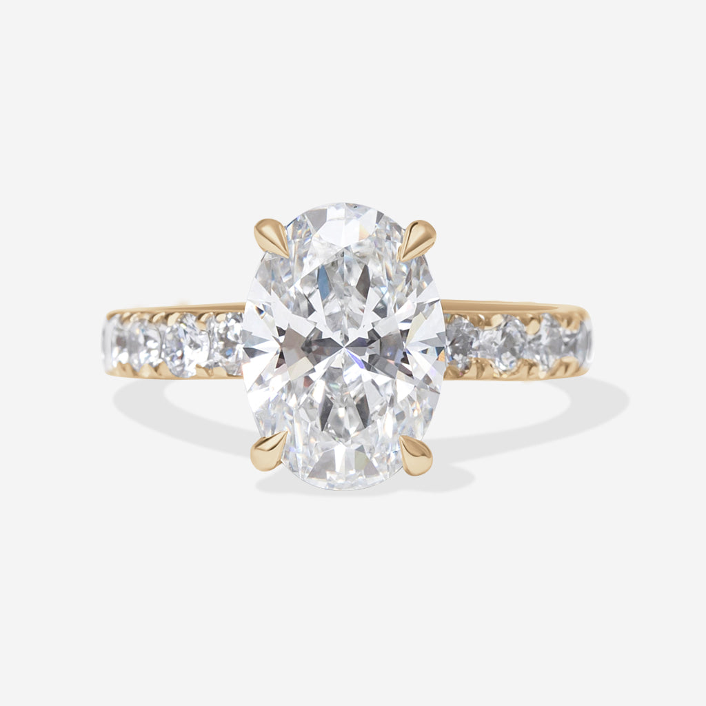 DYNASTY 3.90ct | Oval Solitaire Lab Grown Diamond