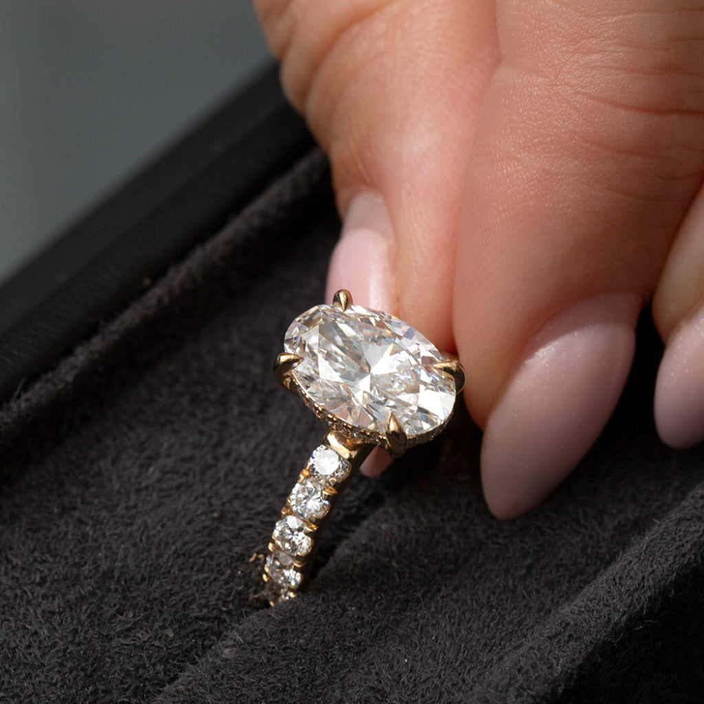 DYNASTY 3.90ct | Oval Solitaire Lab Grown Diamond