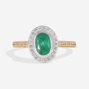 EDEN | Emerald Diamond Ring