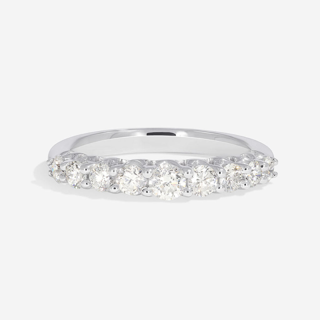 Edith - 9 diamond engagement ring