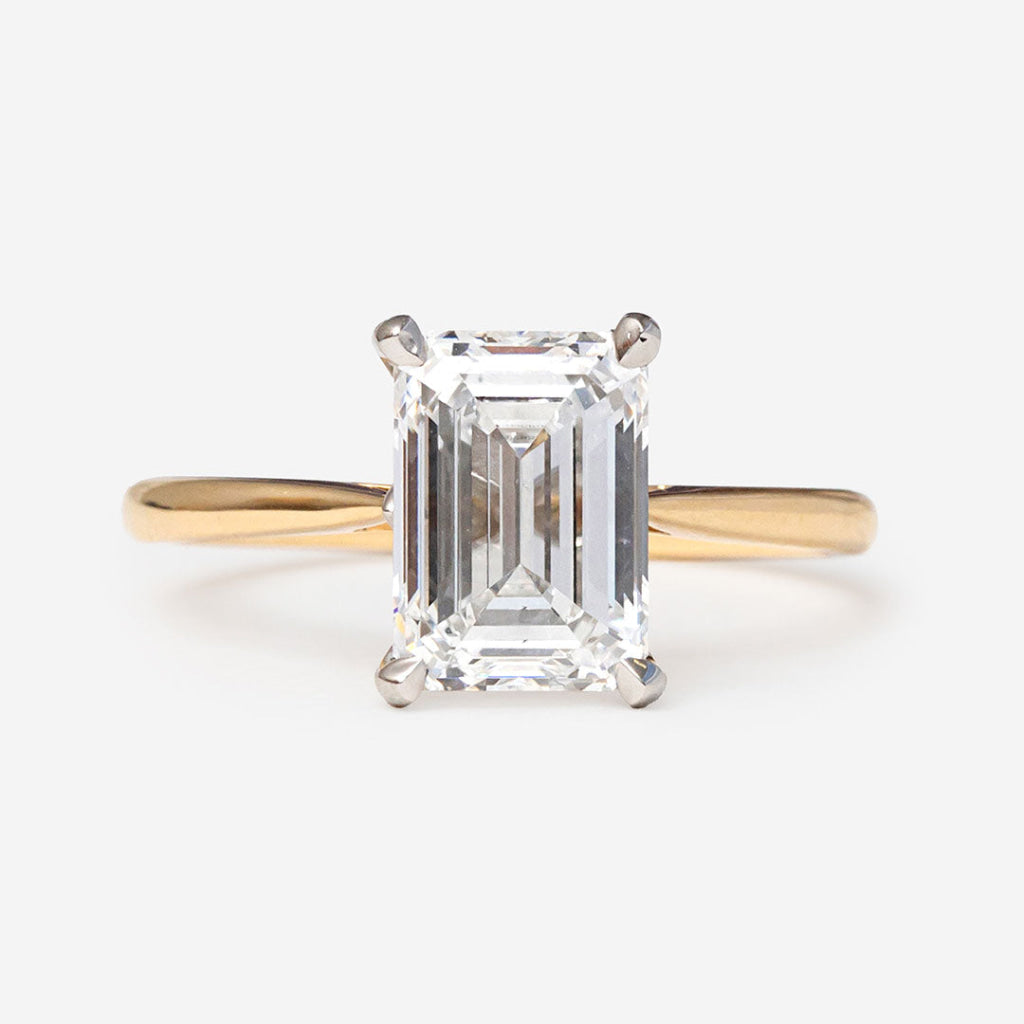 ELDORA 2.50ct | Emerald Cut Lab Grown Diamond Engagement