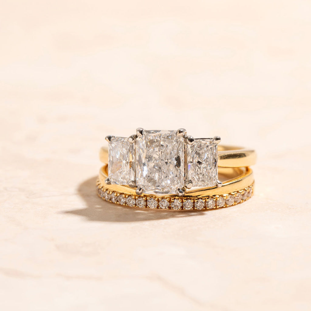 Eliza 18ct Gold | Diamond Wedding Ring - Rings