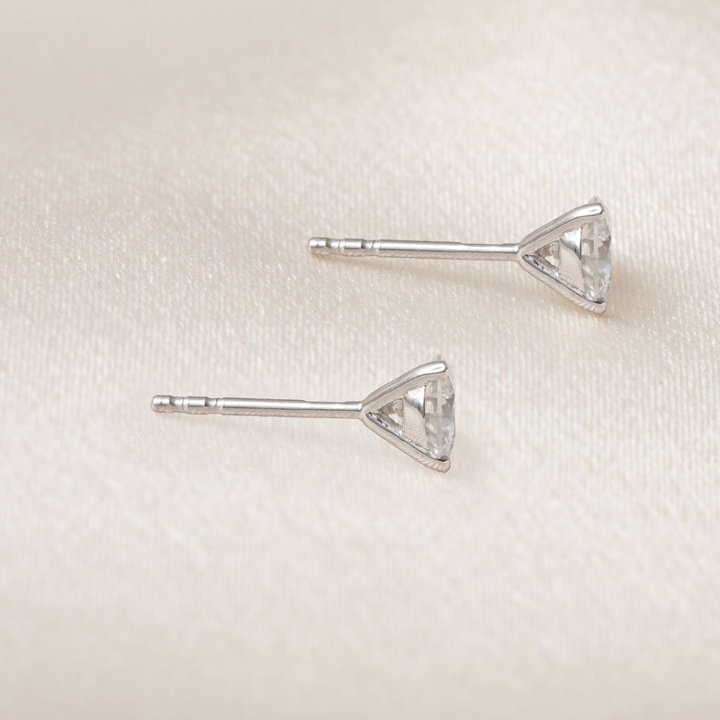 ELLE - 1ct | Lab Grown Diamond Studs in 9ct White Gold