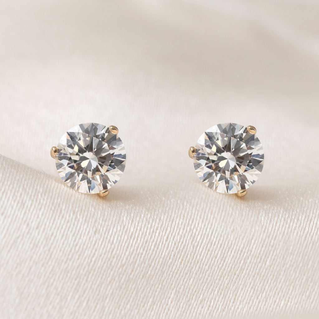 ELLE - 2ct | Lab Grown Diamond Studs in 9ct Gold