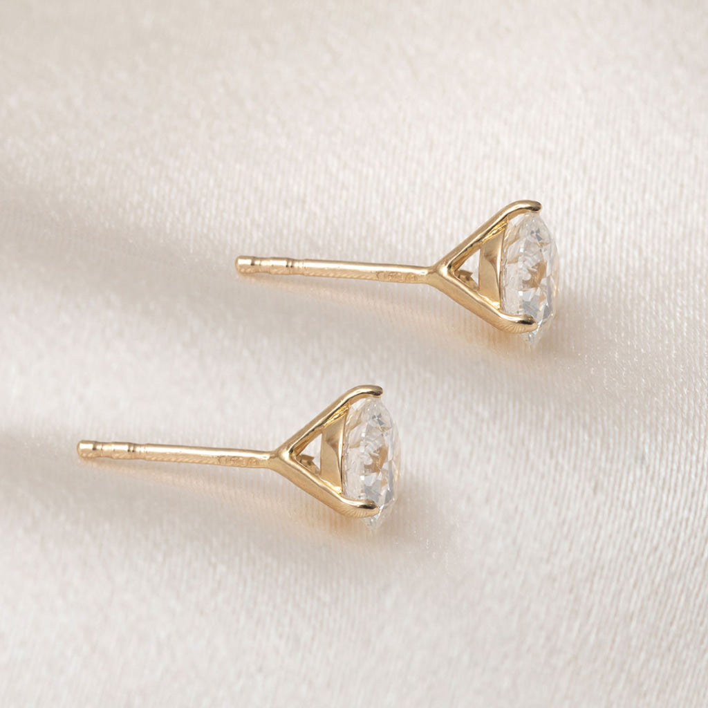 ELLE - 2ct | Lab Grown Diamond Studs in 9ct Gold