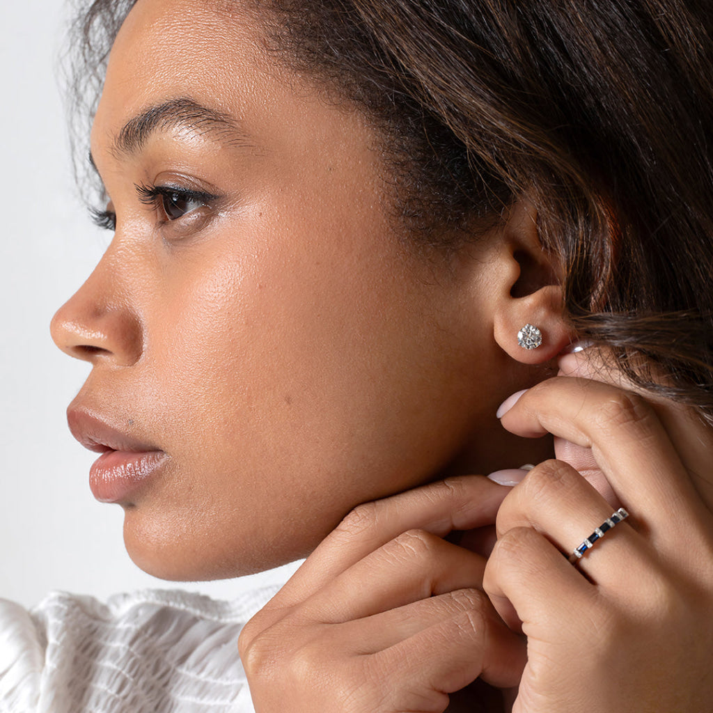 ELLE - 2ct | Lab Grown Diamond Studs in 9ct White Gold