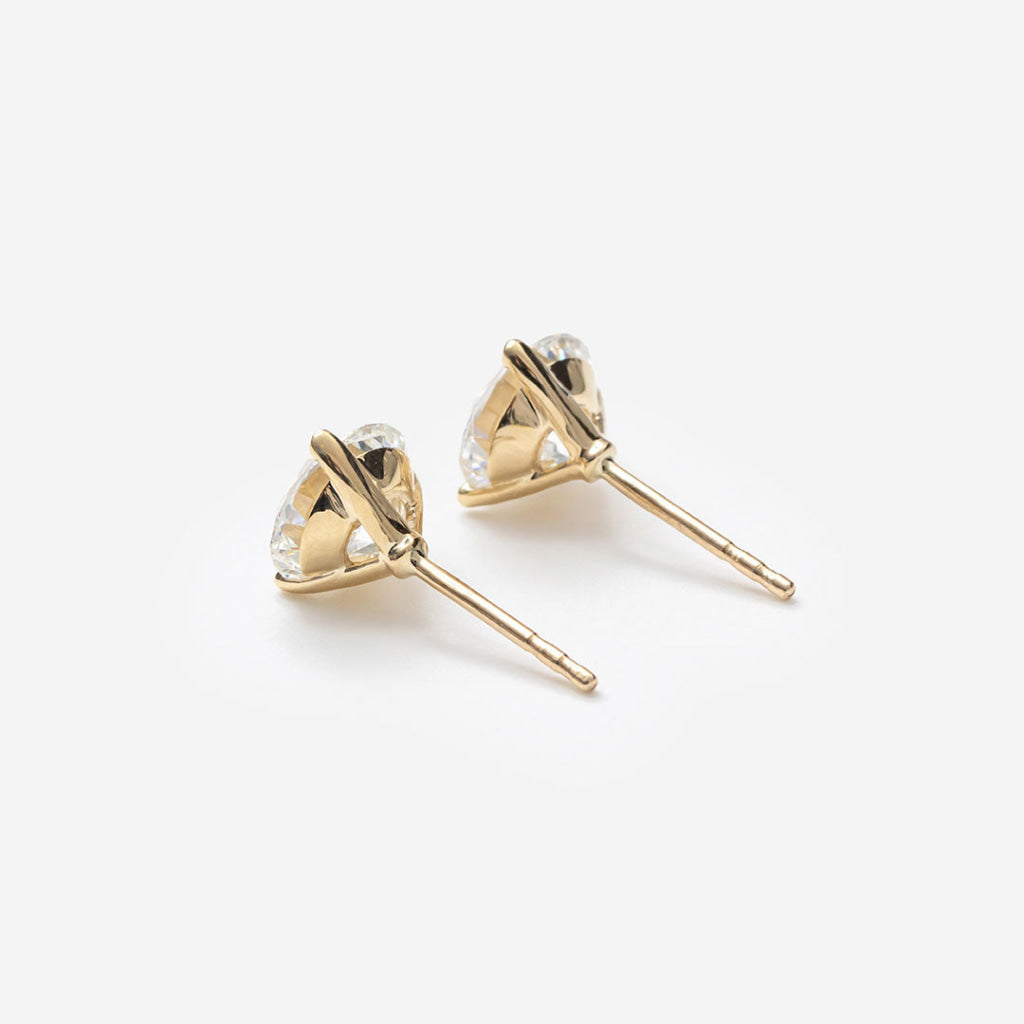 ELLE - 3ct | Lab Grown Diamond Studs in 9ct Gold - Earrings