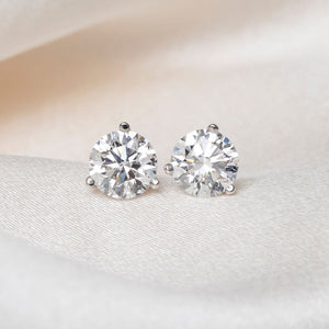 ELLE - 3ct | Lab Grown Diamond Studs in 9ct White Gold
