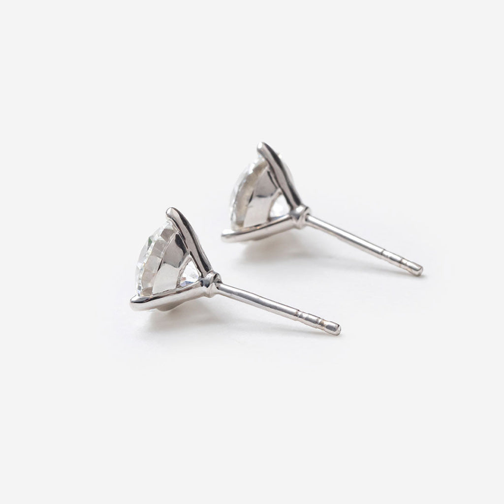 ELLE - 3ct | Lab Grown Diamond Studs in 9ct White Gold
