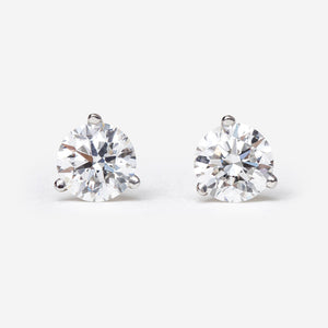 ELLE - 3ct | Lab Grown Diamond Studs in 9ct White Gold