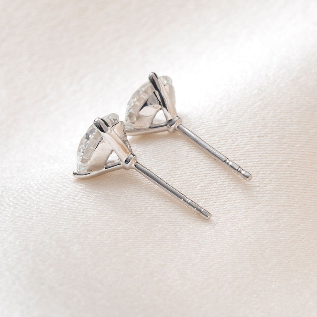 ELLE - 3ct | Lab Grown Diamond Studs in 9ct White Gold