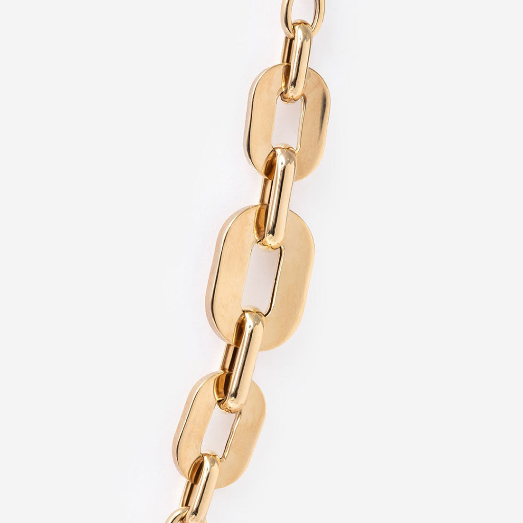 Elliptical Necklace | 9ct Gold - Necklace