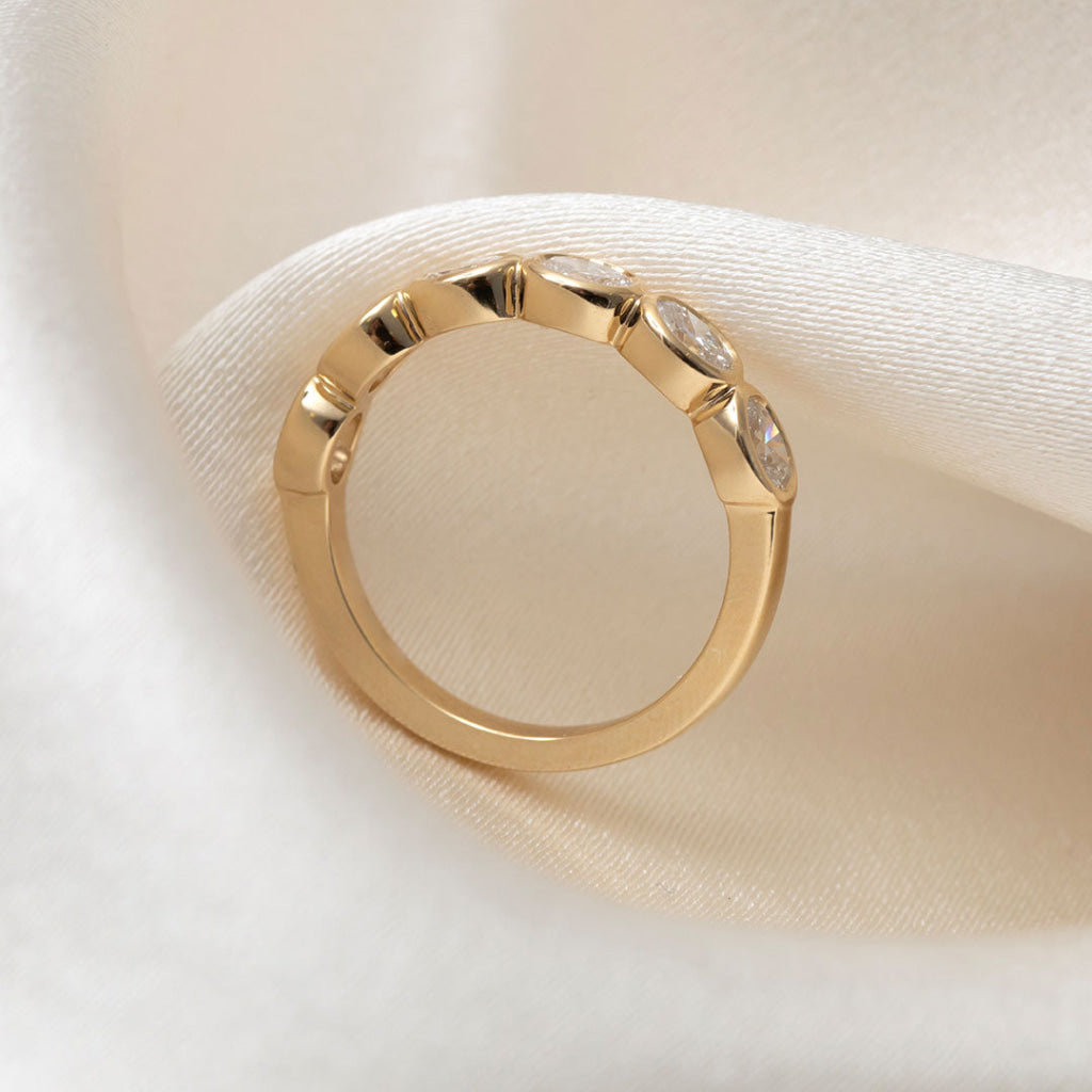 ELSIE 1.00ct | Lab Grown Diamond Wedding Ring in 18ct Gold