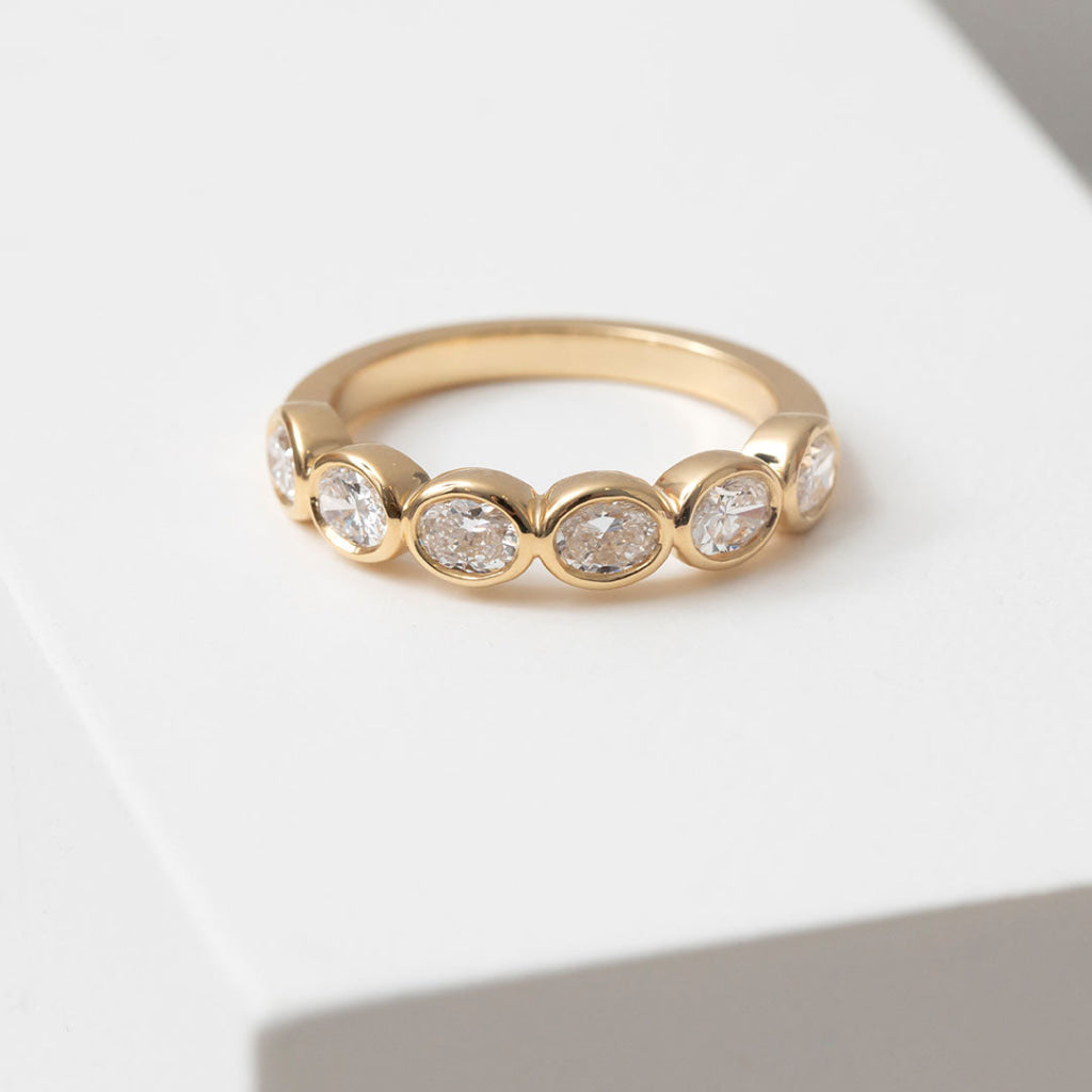 ELSIE 1.00ct | Lab Grown Diamond Wedding Ring in 18ct Gold