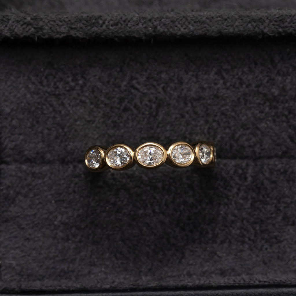 ELSIE 1.00ct | Lab Grown Diamond Wedding Ring in 18ct Gold