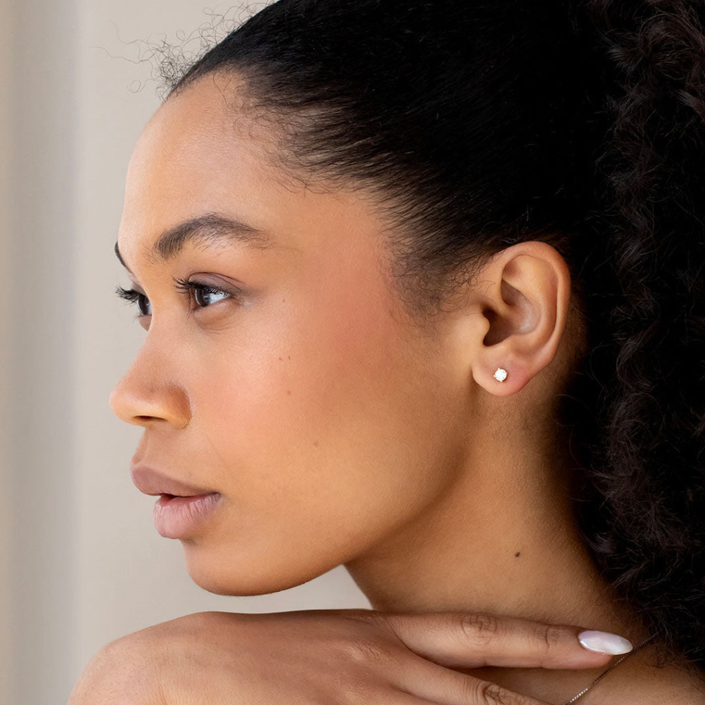 Diamond Earrings.50ct | 9ct Gold - Earrings