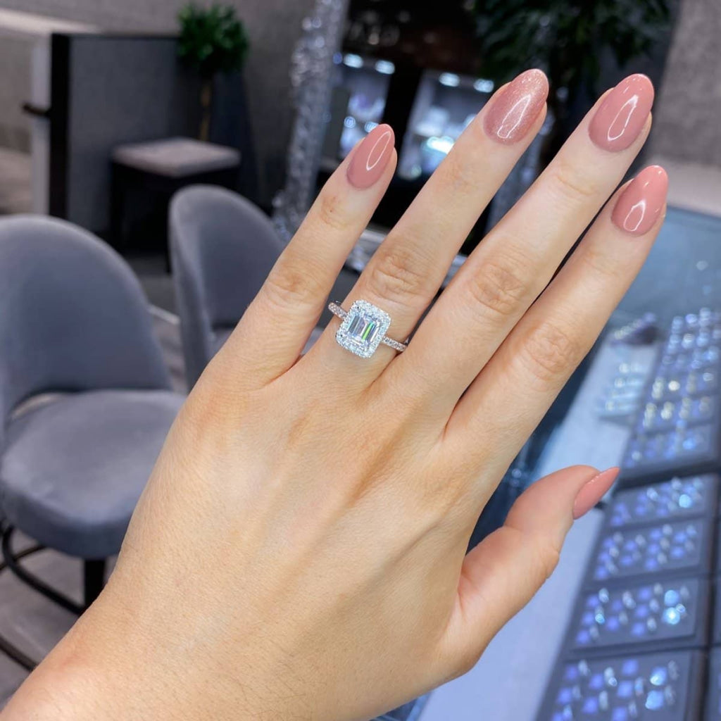 ladies silver ring promise ring proposal ring