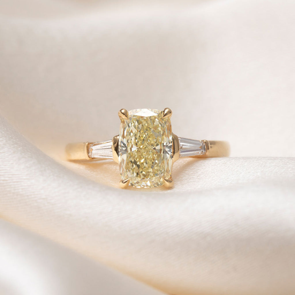 Emma Yellow Diamond | Lab Grown Diamond Engagement Ring