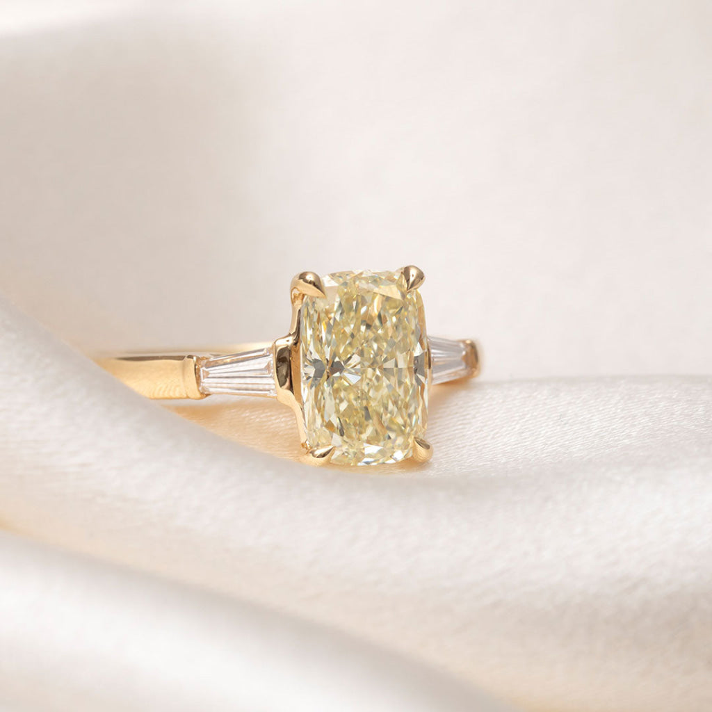 Emma Yellow Diamond | Lab Grown Diamond Engagement Ring