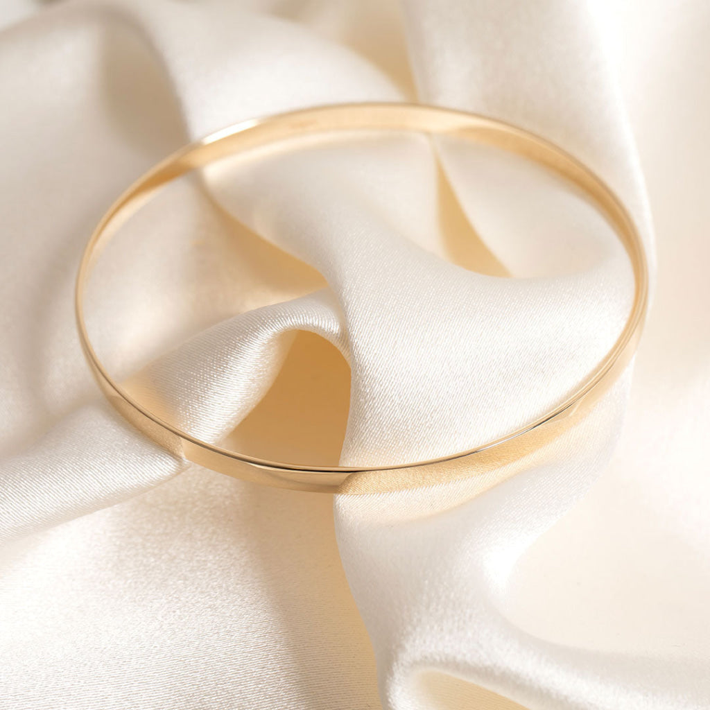 plain bangle no clasp