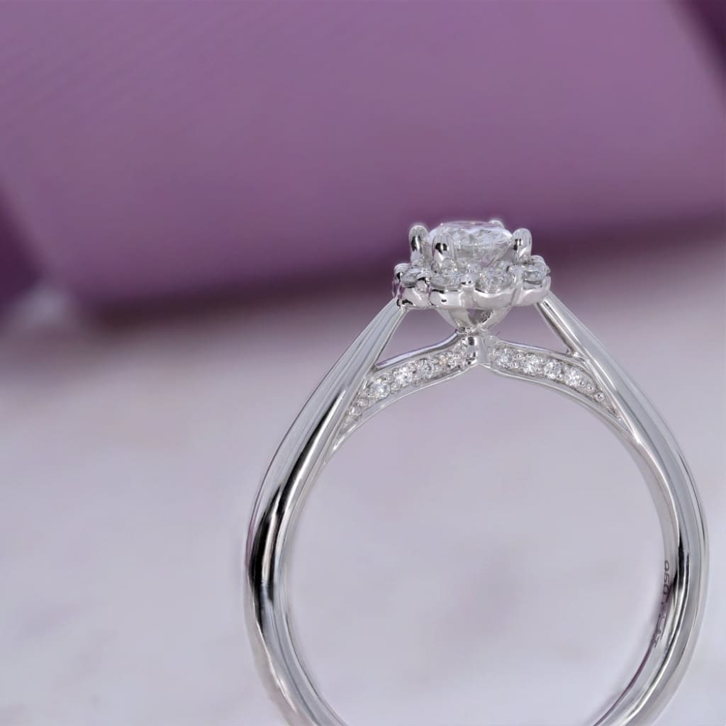 Platinum Diamond Engagement ring