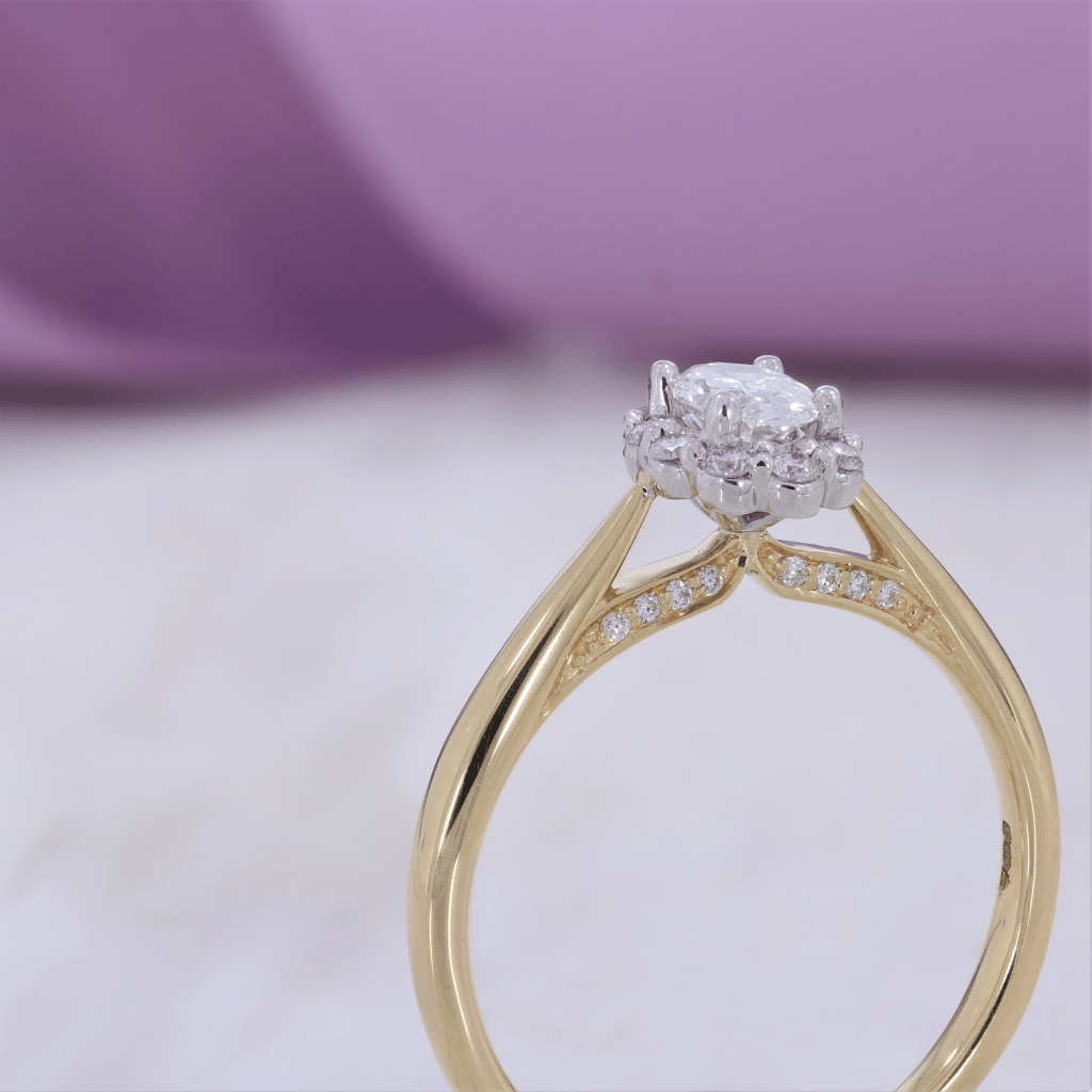 Etian - 18ct & Platinum | Diamond Engagement Ring - Rings