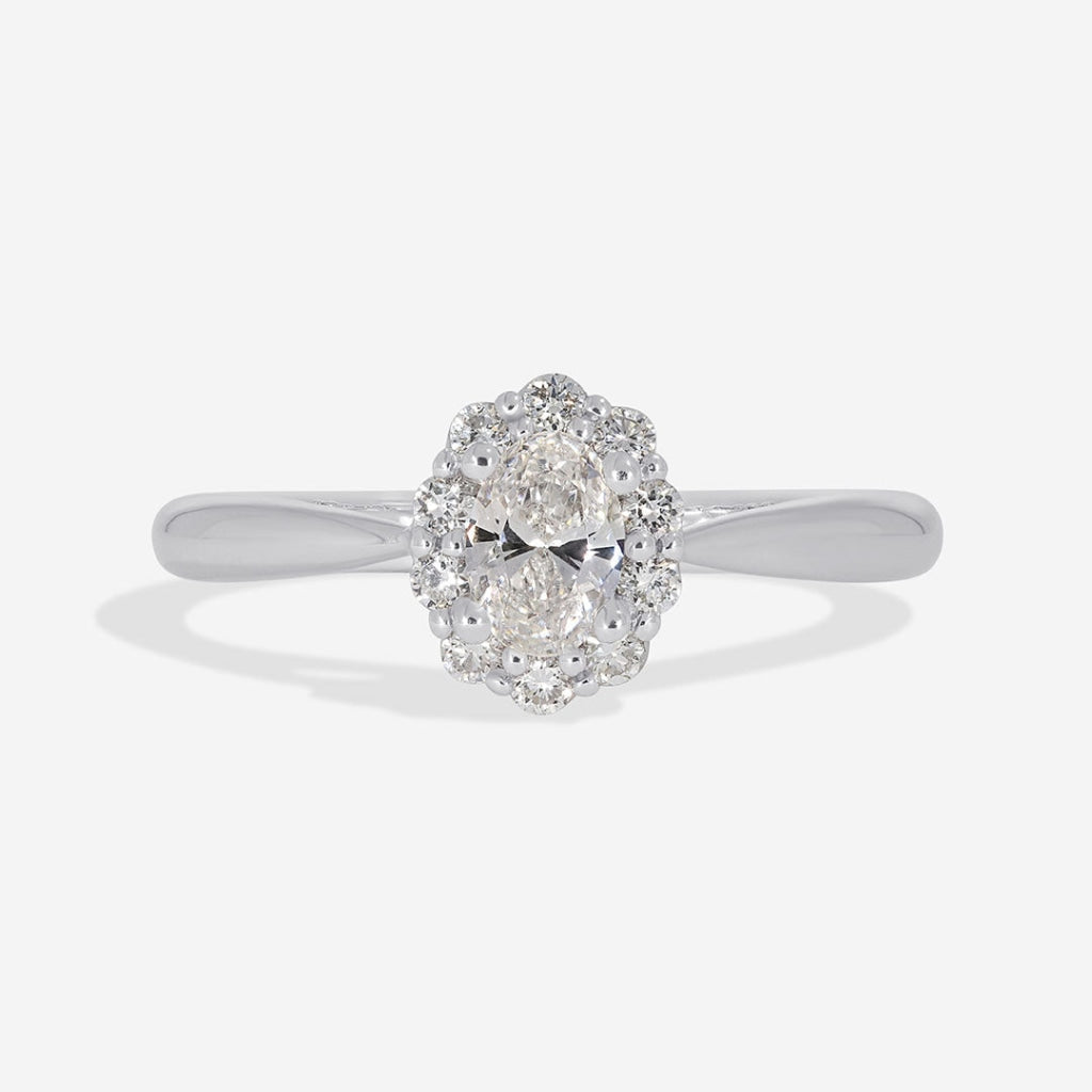 ETAIN Platinum | Diamond Engagement Ring - Rings New