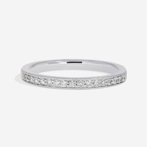 ETERNAL | Diamond Wedding Ring in 18ct White Gold