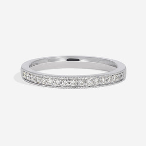 ETERNAL | Diamond Wedding Ring in 9ct White Gold