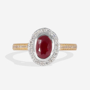 EVA | Ruby Diamond Ring