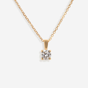 EVE - 0.25ct | Lab Grown Diamond Necklace in 18ct Gold