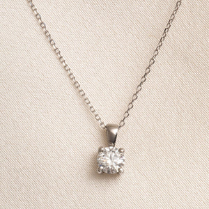 EVE - 0.50ct | Lab Grown Diamond Necklace in 18ct White Gold