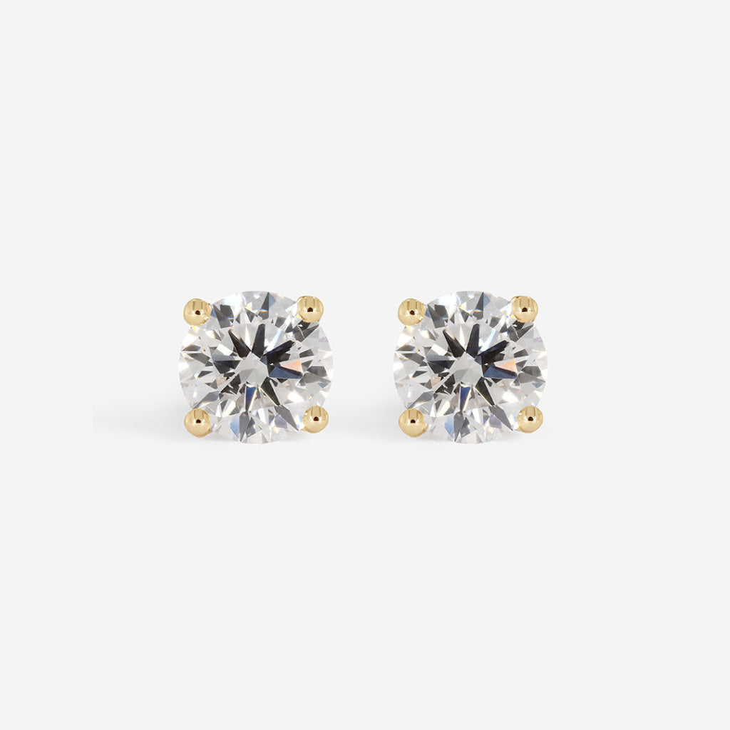 EVE - 0.50ct | Lab Grown Diamond Studs in 18ct Gold