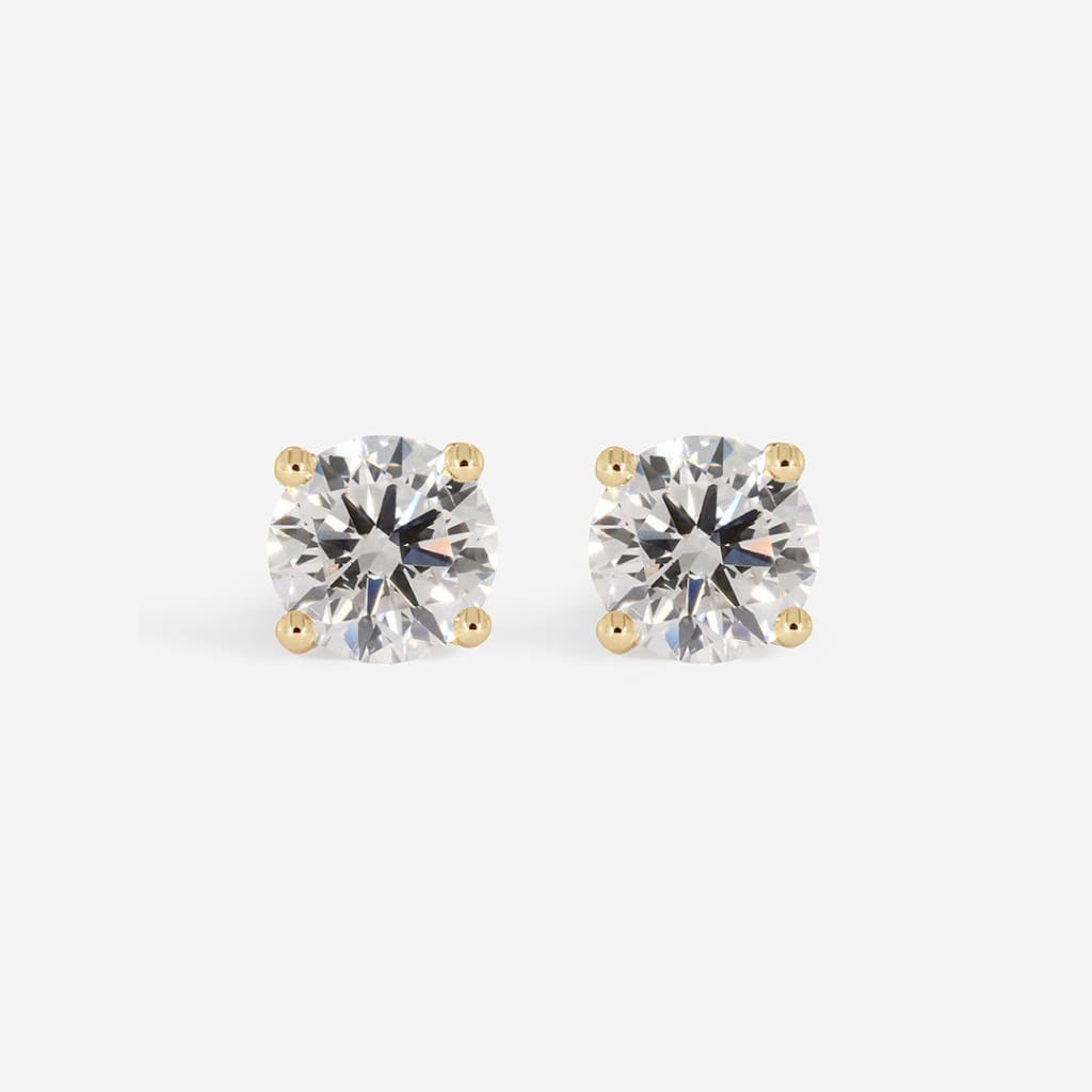 Eve - Diamond Studs 18ct Gold - 0.50ct | Lab Grown