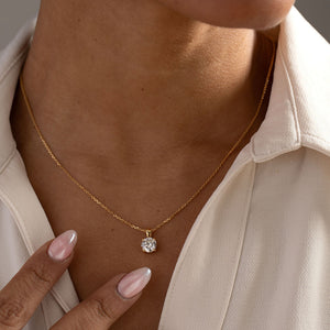 EVE - 1.50ct | Lab Grown Diamond Necklace in 18ct Gold