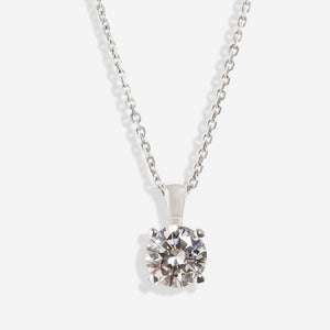 EVE - 1.50ct | Lab Grown Diamond Necklace in 18ct White Gold