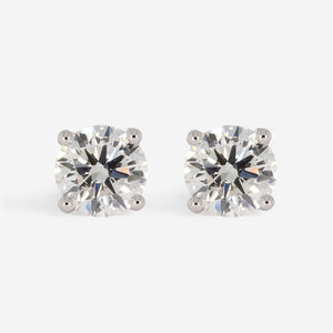EVE - 1.5ct | Lab Grown Diamond Studs in 18ct White Gold