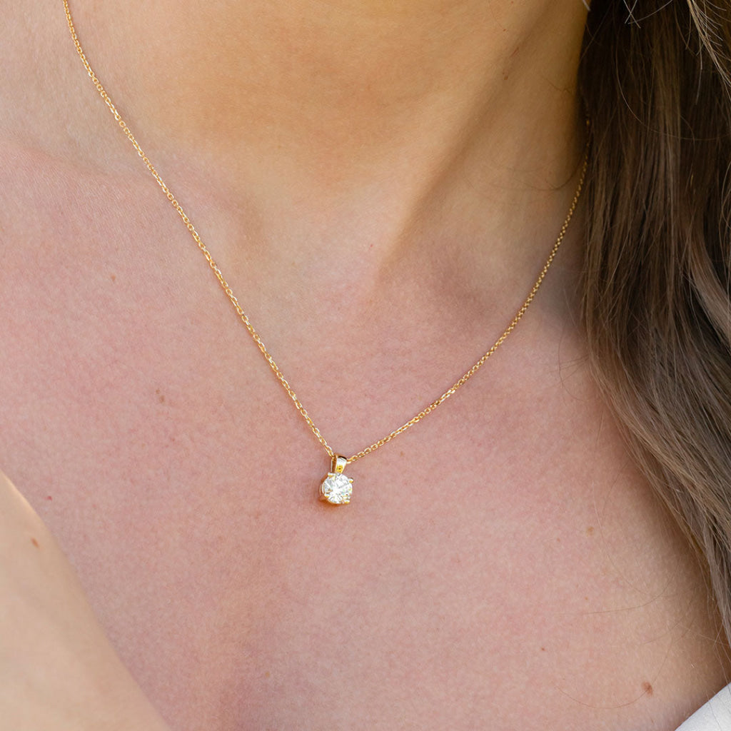 Eve - Lab Grown Diamond Necklace 1.00ct | 18ct Gold
