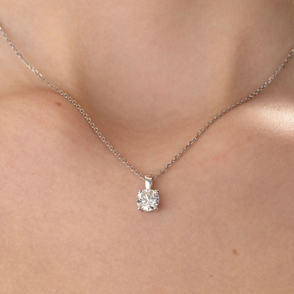 Eve - Lab Grown Diamond Necklace 1.00ct | 18ct Gold